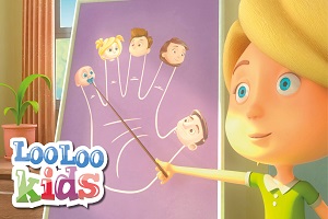 Anglické písničky pro děti - The Finger Family