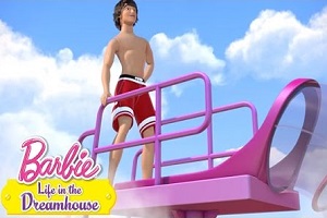 Barbie - Kolaudace klouzačky