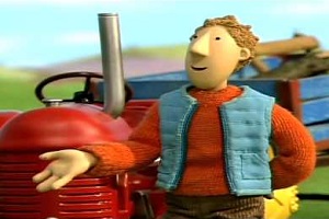 Červený Traktůrek - Lovecký posed