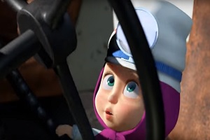 Máša a medvěd - S vlky žít