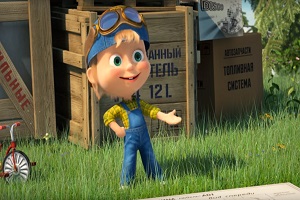 Máša a medvěd - Taxislužba