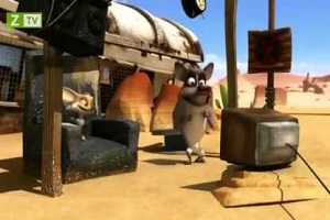 Oskarova Oáza - Slunečník: Satelitní anténa