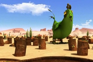 Oskarova oáza - Úžasná slepice