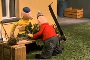 Pat a Mat - Živý plot