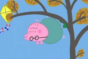 Prasátko Peppa - Pouštění draka