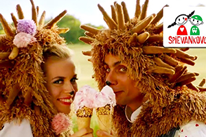 Spievankovo a kráľovná Harmónia - Ježko zmrzlinár a ježica Evelína