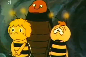 Včelka Mája - Mája a světluška