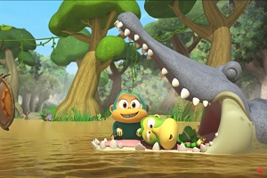 Vesmírné opice – Krokodýl