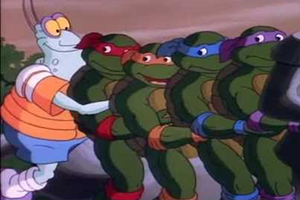 Želvy Ninja - Posbíráno kamerou